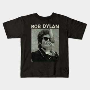 vintage bob - dylan Kids T-Shirt